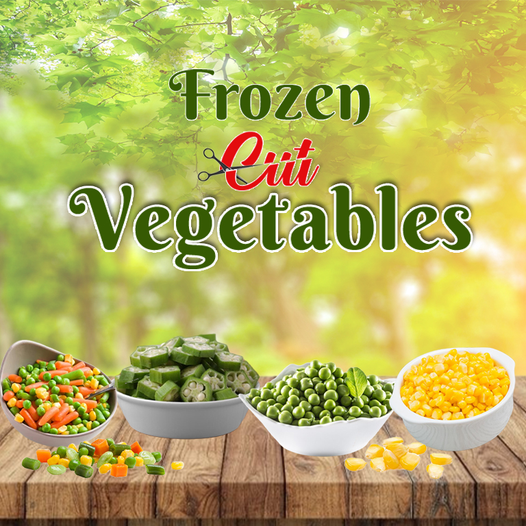 Exporter Indian Cut Vegetables